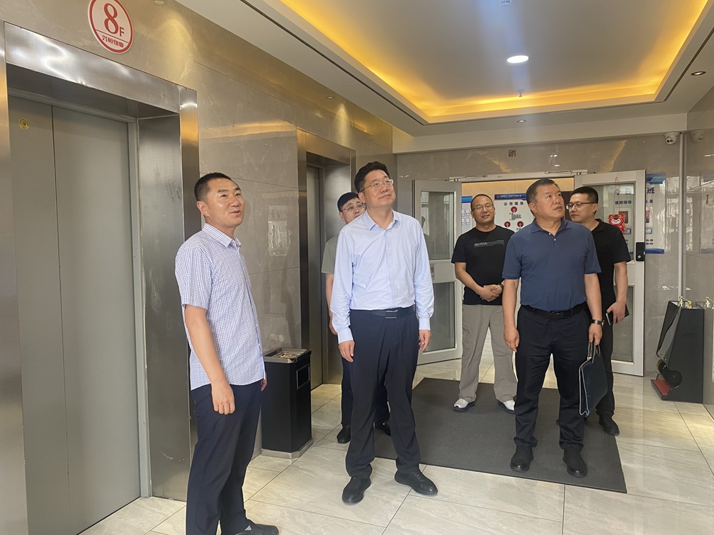 庆阳市委常委、统战部部长张希岳调研甘肃信合工程设计有限公司：精准把脉助发展 精准服务促跨越