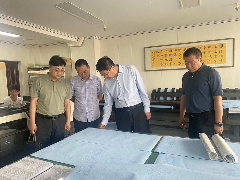 庆阳市委常委、统战部部长张希岳调研甘肃信合工程设计有限公司：精准把脉助发展 精准服务促跨越